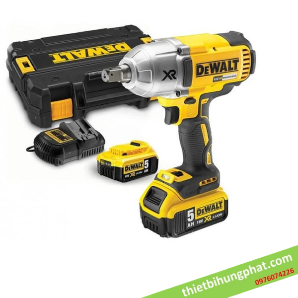 Dewalt DCF899M2 - Máy Siết Bulong Cầm Tay 18v (kèm 02 Pin 4.0 + Sạc)