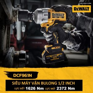 Dewalt DCF961M2 - Máy Siết Bu Lông Pin 1/2 Inch Không Chổi Than Xr 18v (kèm 02 Pin 4.0ah + Sạc)